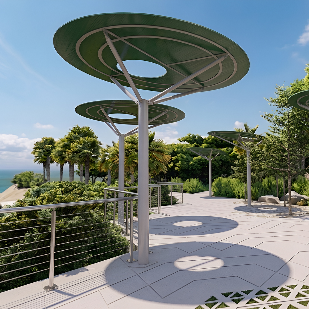 Radial pergola 2 grande