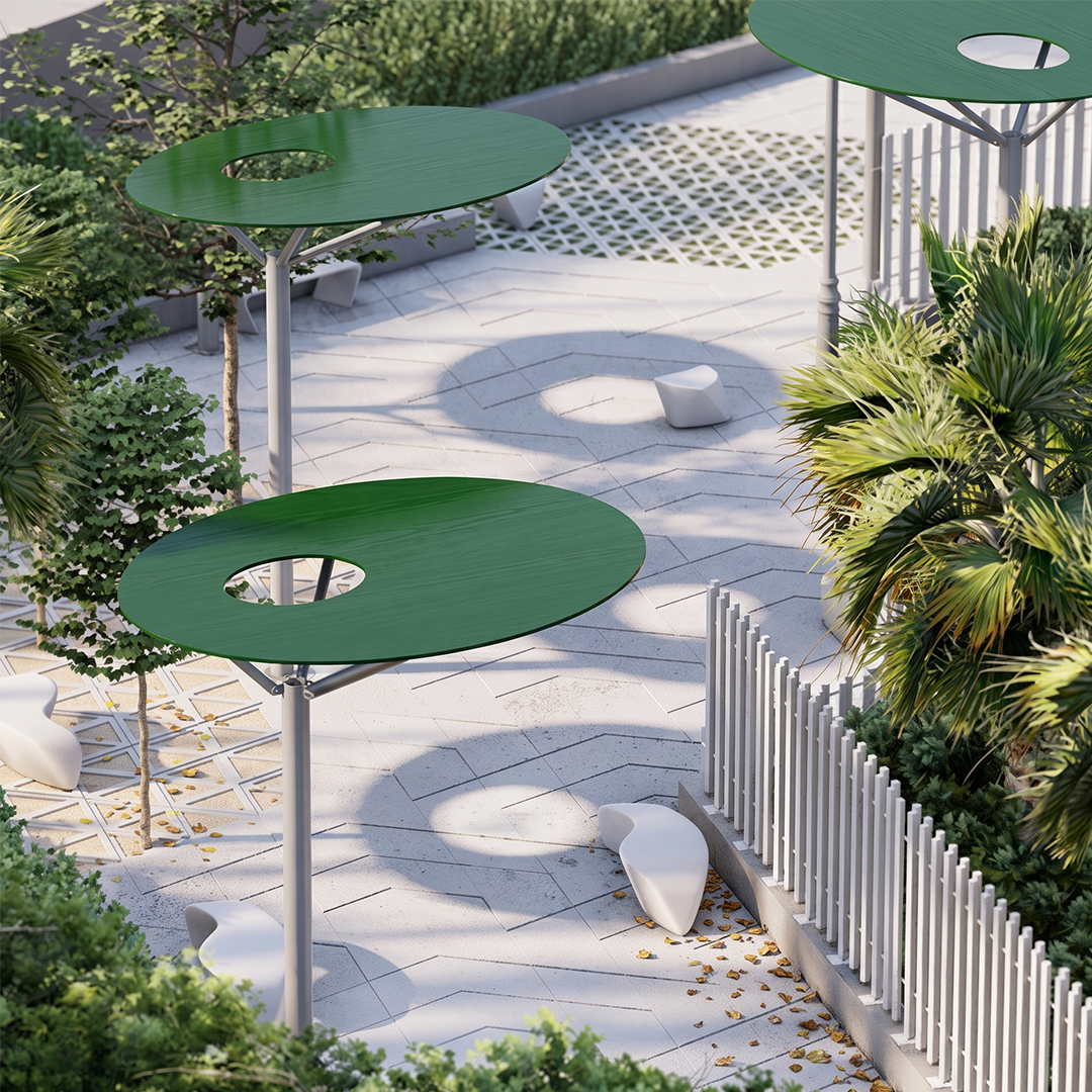 Radial pergola 3 grande