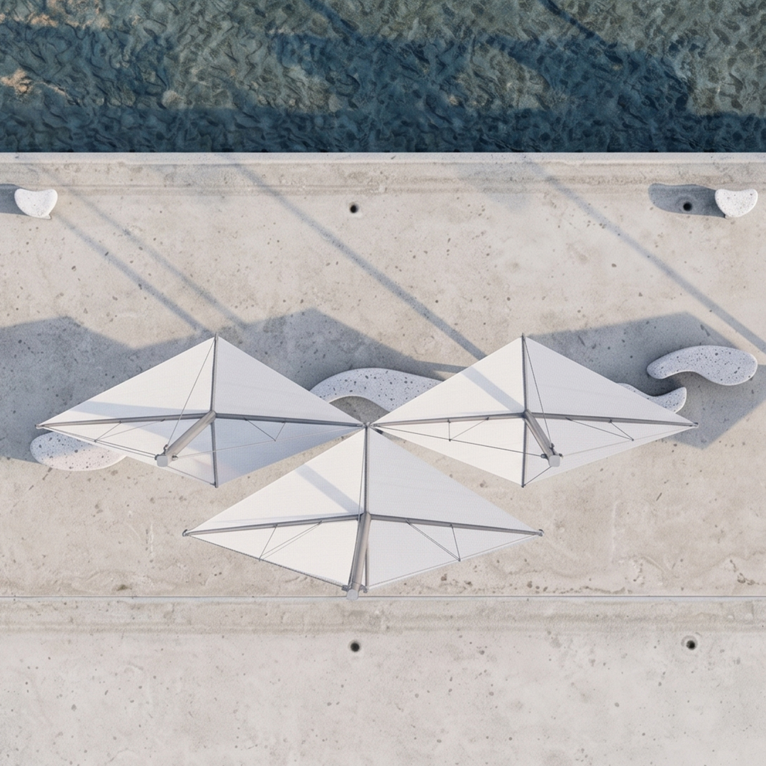 Vela pergola 3 grande